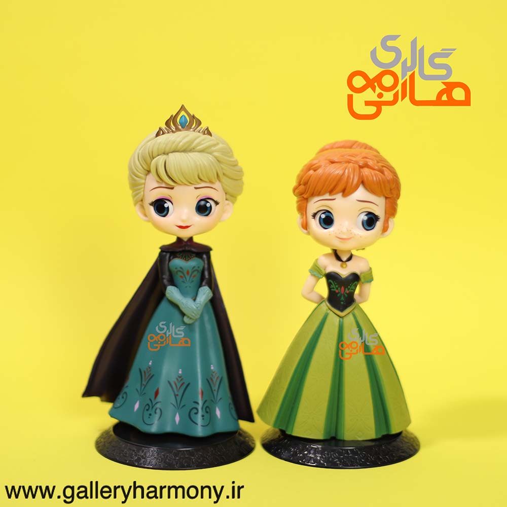 اکشن فیگور السا و آنا-frozen-برند qposket