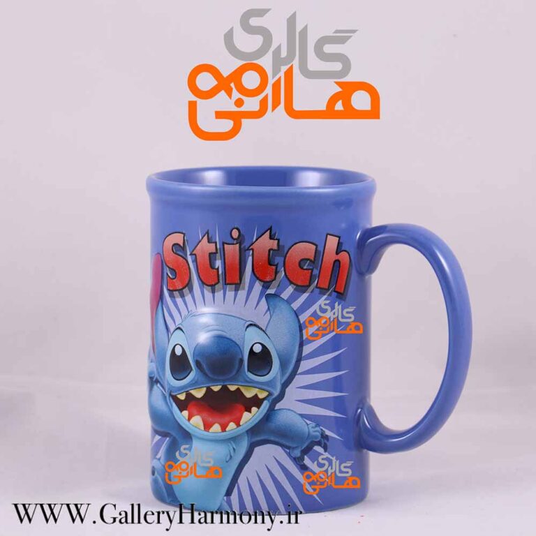 ماگ طرح استیچ-اورجینال دیزنی- برجسته -دسته دار
